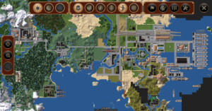 Carte de villes géantes construites sur Minecraft
