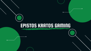 Bannière YouTube Epistos Kratos Gaming