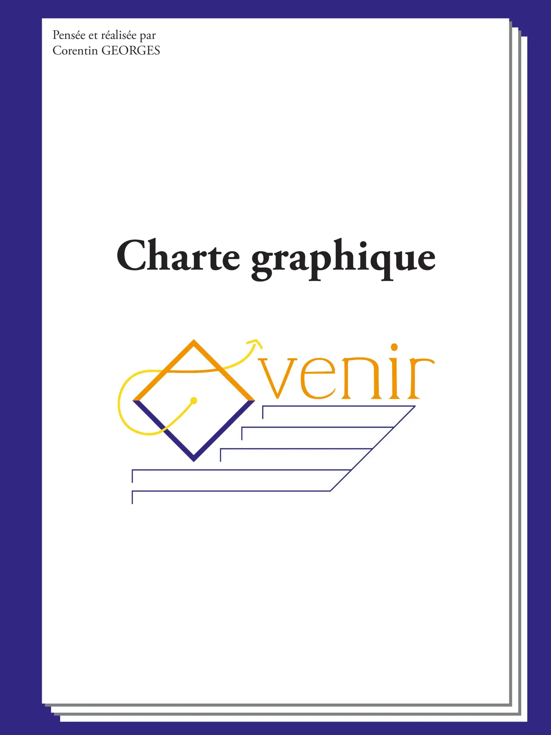 Charte graphique Avenir - Page 1 - Titre nom et logo