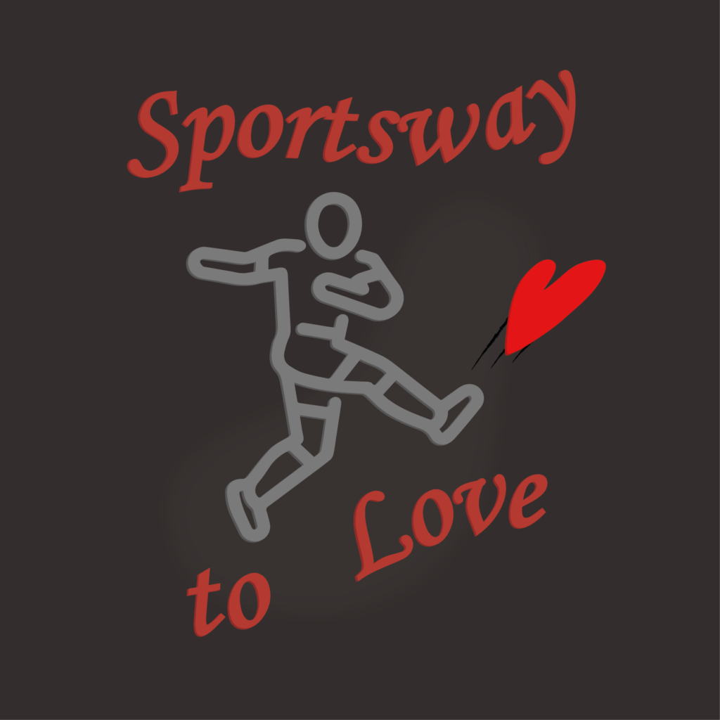 Logo pour application Sportsway to Love (fictif, appli de rencontres par le sport)