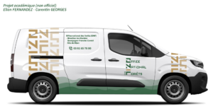 Flocage véhicule utilitaire ONF